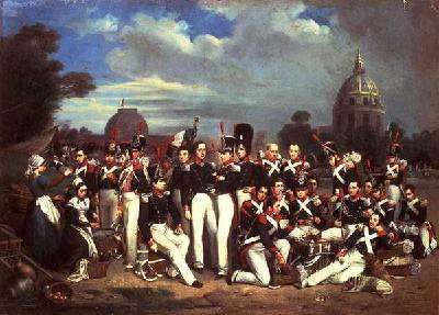 Company of the Second Legion in the Champ de Mars 1836 by Romanticism