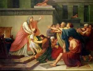 Joseph Recognised by his Brothers by Romanticism