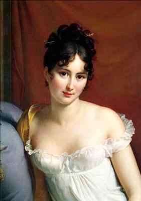 Portrait of Madame Recamier 1777-1849 by Romanticism