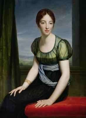 Portrait of Madame Regnault de Saint Jean dAngely 1775-1857 by Romanticism