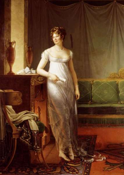 Portrait of Catherine Worlee, Princesse de Talleyrand-Périgord 1804-05 by Romanticism