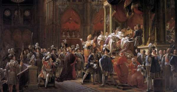 The Coronation of Charles X 1827 by Romanticism