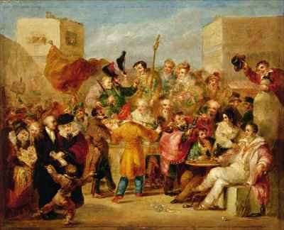 The Mock Election by Romanticism