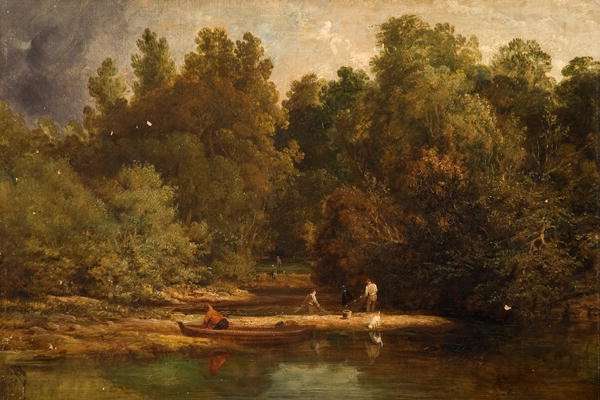 On the Trent by Romanticism