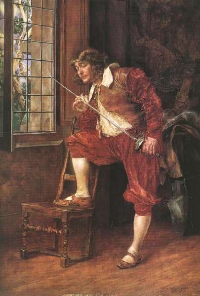 Figure from the Period of Louis XIII 1897 by Romanticism