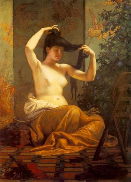 Japanese Woman 1903 by Romanticism