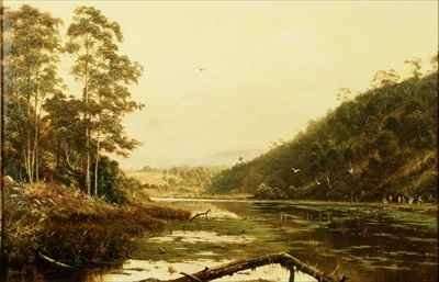 Browns River Tasmania by Romanticism