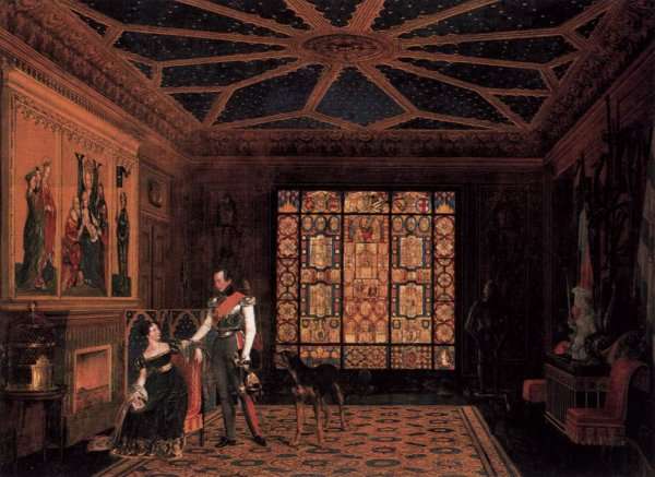 Armour Room in the Palace of Prince Frederick of Prussia by Romanticism