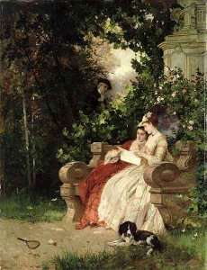 The Eavesdropper by Romanticism