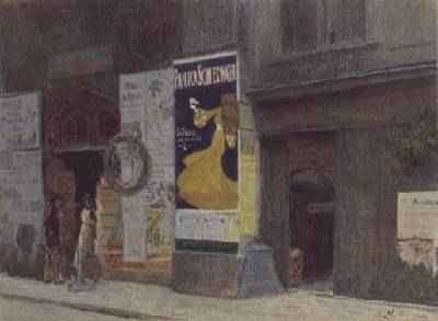 A Street in Vienna by Romanticism