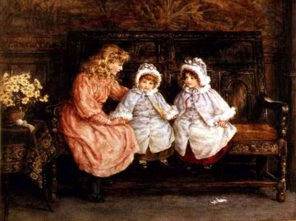 Little Visitors by Romanticism