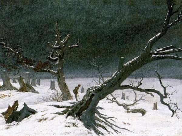 Winter Landscape (3) 1811 by Romanticism
