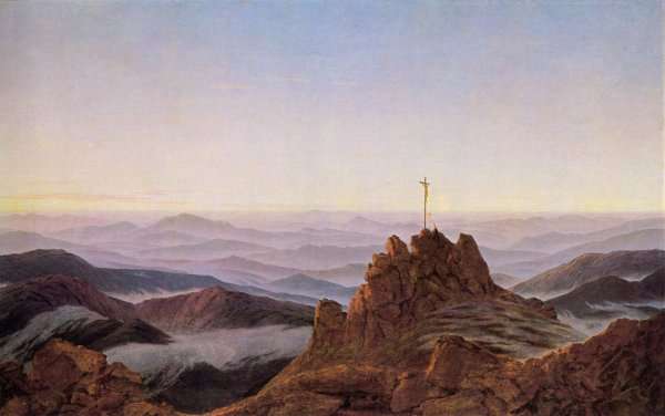 Morning in the Riesengebirge 1810-11 by Romanticism