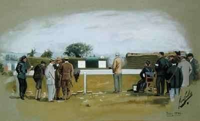 The Pistol Range Bisley Camp 2 by Romanticism