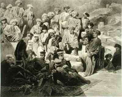 Military Meal in the Ruins at Sioukh Dagestan by Romanticism