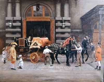 The Carriage of the Master of the Horse by Romanticism