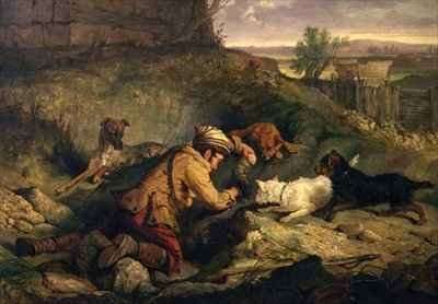 Ferreting by Romanticism