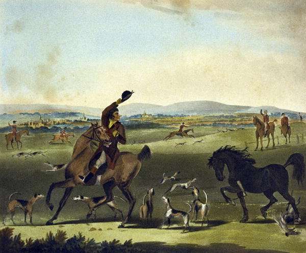 A Check, from The Pytchley Hunt, engraved by F. Jukes 1845-1879, 1790 by Romanticism