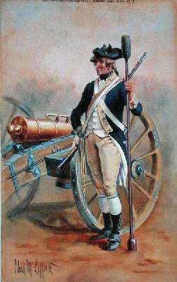 Gunner New York Artillery by Romanticism