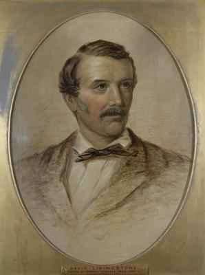 Portrait of David Livingstone 1813-73 by Romanticism