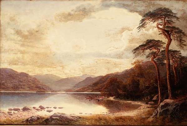 View on the Lower Lake, Killarney by Romanticism