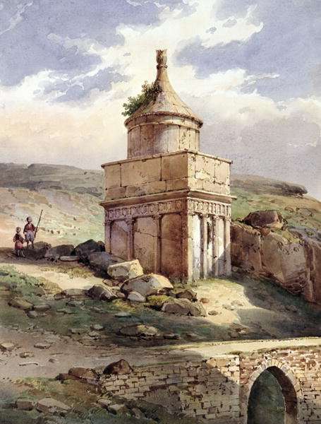 Absaloms Tomb, Jerusalem by Romanticism