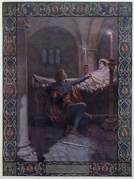 Romeo and Juliet, c.1900 by Romanticism