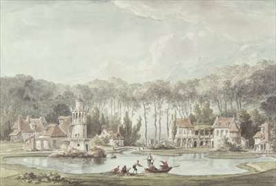 The Hameau Petit Trianon by Romanticism