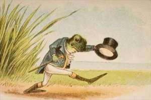 A Frog He Would A Wooing Go by Romanticism