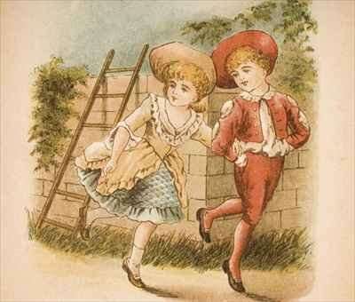 Illustration from Old Mother Gooses Rhymes and Tales by Romanticism