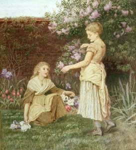 In a Garden by Romanticism