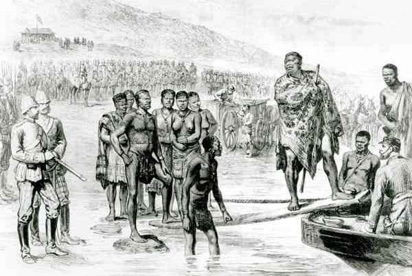 The Captivity of Cetewayo by Romanticism