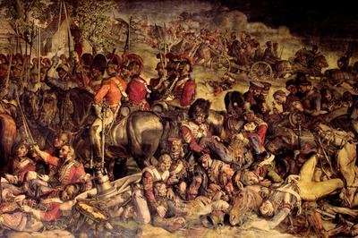 The Meeting of Wellington and Blucher after Waterloo 3 by Romanticism