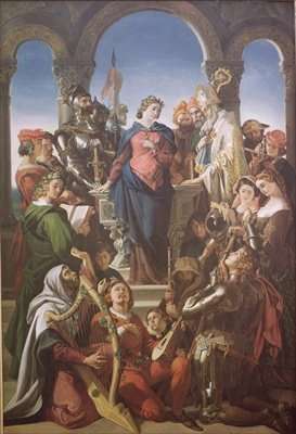 The Spirit of Chivalry 1845 by Romanticism
