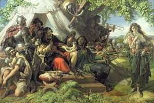 King Cophetua and the Beggar Maid by Romanticism