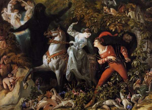 A Scene from "Undine" 1843 by Romanticism