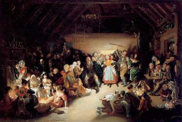Snap-Apple Night by Romanticism