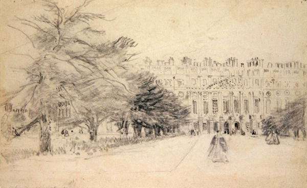 Hampton Court Palace, East Front by Romanticism