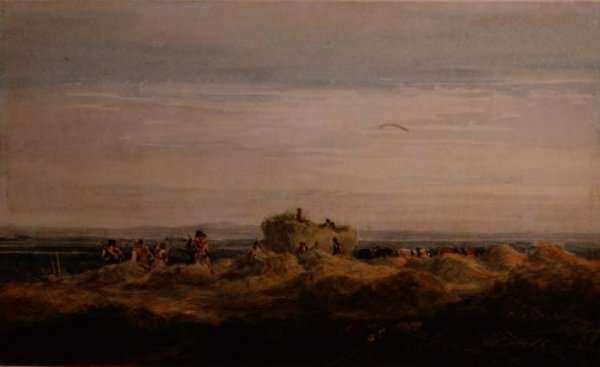 The Hayfield by Romanticism