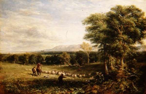 The Vale of Clwyd, 1849 by Romanticism