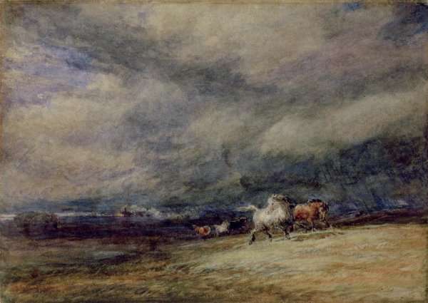 The Night Train, 1849 by Romanticism