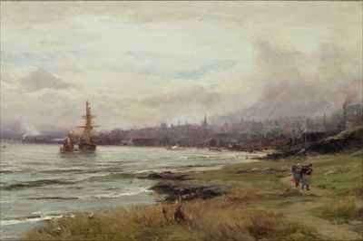 Dundee from the East by Romanticism