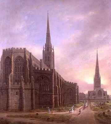 St Michaels and Holy Trinity Churches by Romanticism