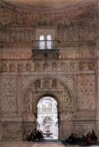 A Mosque, Cairo by Romanticism