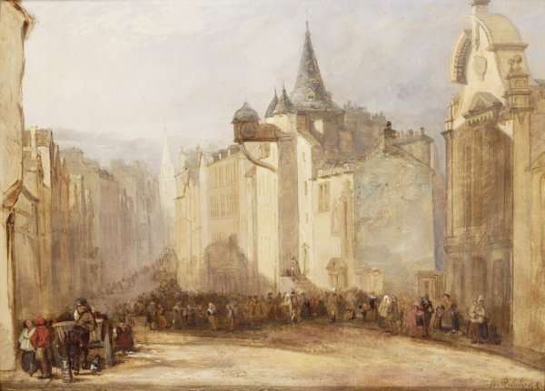 The Toll House, Edinburgh by Romanticism