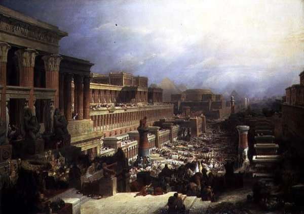 The Departure of the Israelites, 1829 by Romanticism