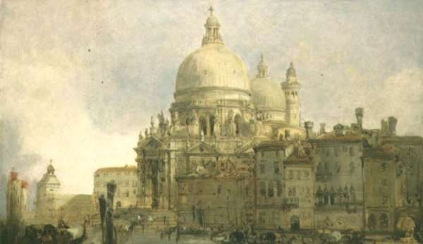 Santa Maria della Salute, Venice, 1851 by Romanticism