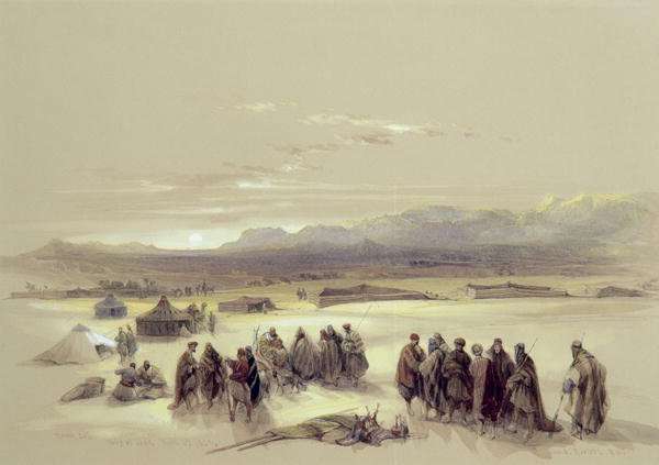 Mount Seir, Wadi el Ghar by Romanticism