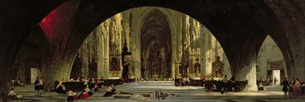 The Cathedral of St. Stephens, Vienna by Romanticism