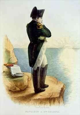 Napoleon on the island of Saint Helena by Romanticism